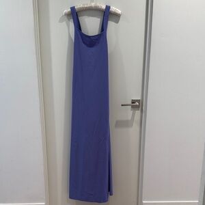 Athleta Periwinkle Maxi Dress with Scoop Neck